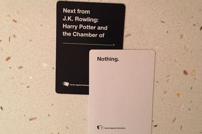 Cards against humanity black cards generator