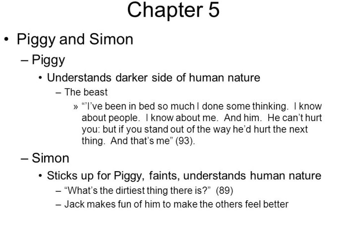 Lord of the flies quotes chapter 11