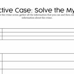 Printable forensic science worksheets pdf