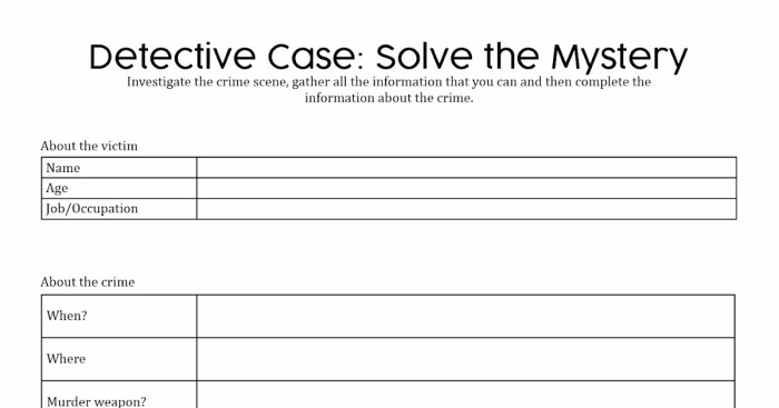 Printable forensic science worksheets pdf