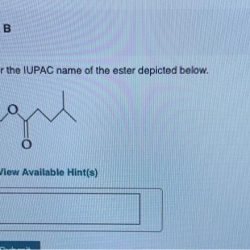 Enter the iupac name of the ester depicted below.