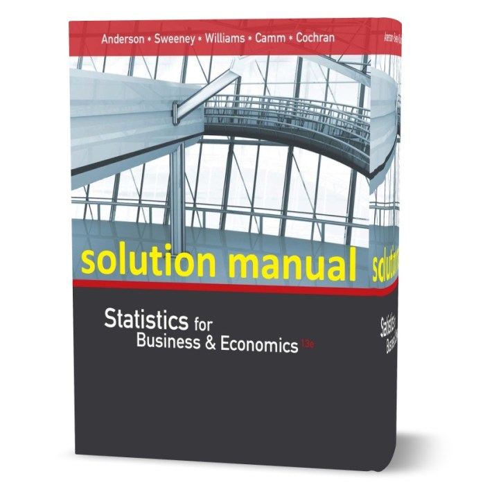 Statistics for business and economics 13th edition