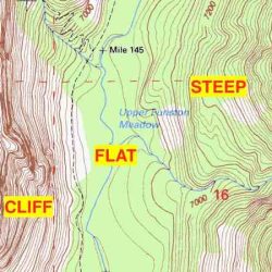 Relief map topographic geography year